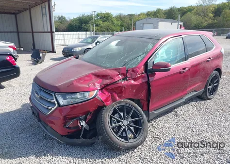 2017 Ford Edge Titanium z USA, uszkodzony, nr VIN 2FMPK4K89HBC15336